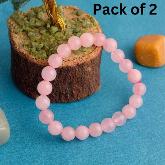 Latest Finest Rose Quartz Stones – Pack of 2 Healing Crystals | NISHU Superstores