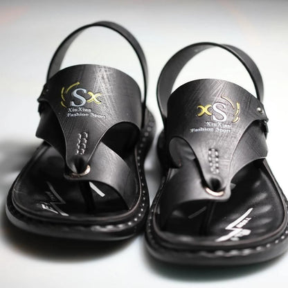 Men's Casual Synthetic Leather Sandals – Comfortable Everyday Footwear | NISHU Superstores