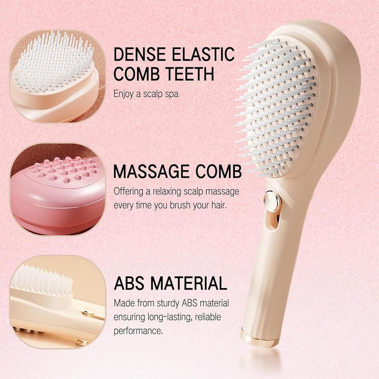 Scalp Massage Comb with Retractable Bristle – Relax & Stimulate Hair Growth | NISHU Superstores