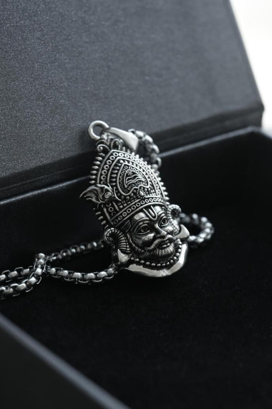 Khatu Shyam Maharaj Pendant with Chain – Spiritual Protection & Divine Blessings | NISHU Superstores