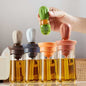 Oil Dispenser with Silicone Brush – 2-in-1 Bottle for Cooking, Grilling & Baking | NISHU Superstores