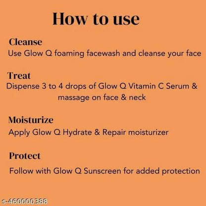 Glow amour Vitamin C Face Serum 30ml (Pack of 2) | Glowing & Youthful Skin | NISHU Superstores