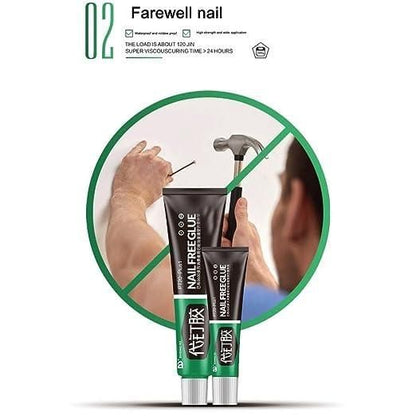 Nail-Free Sealant Glue (Pack of 2) – Strong Multipurpose Adhesive for Home & DIY | NISHU Superstores