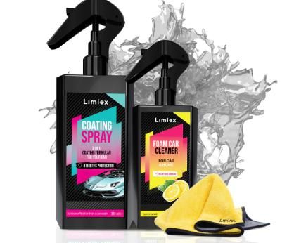 Coating Spray & Foam Car Cleaner 200ml Combo – Car Care & Protection | NISHU Superstores