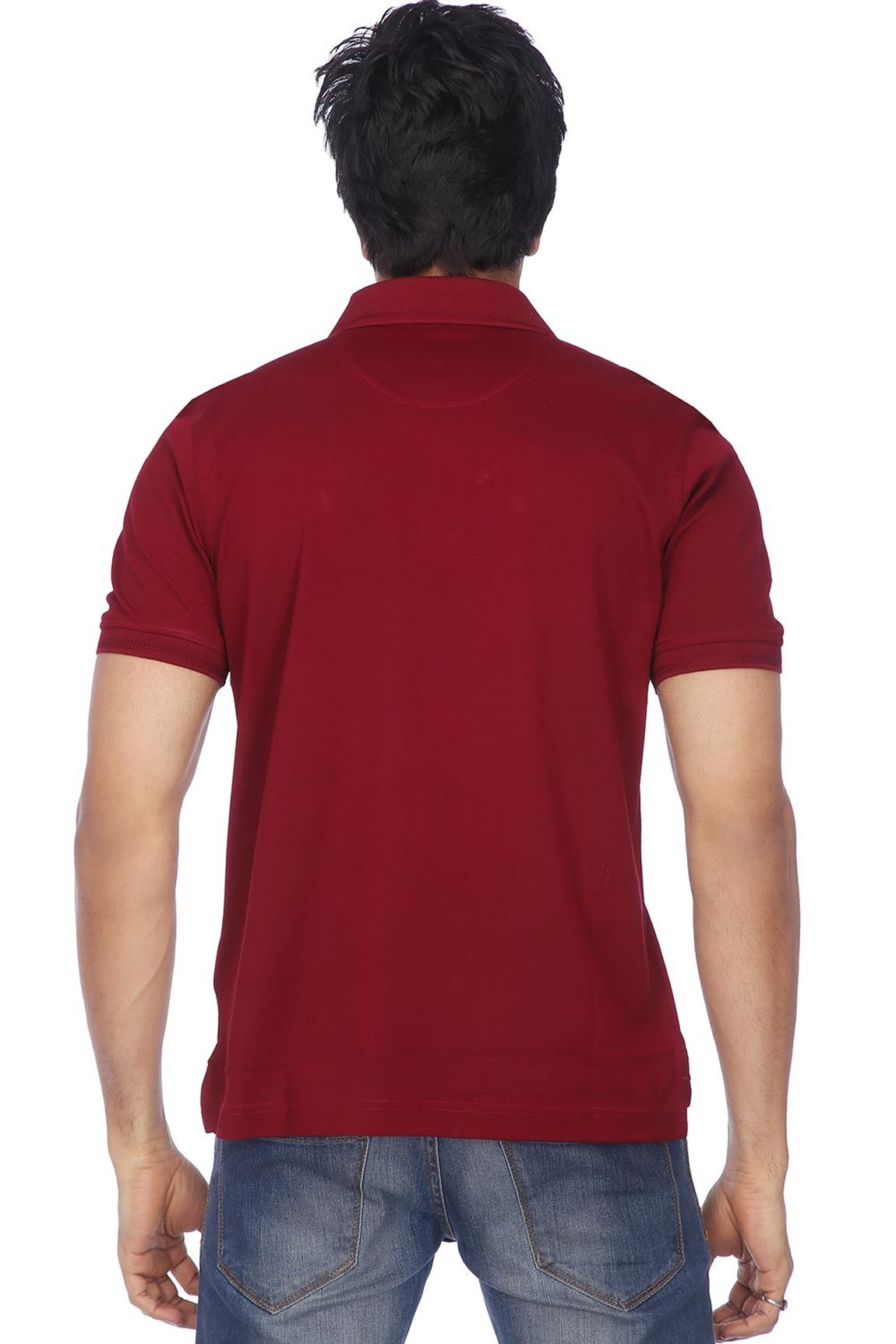 Poly Cotton Solid Half Sleeves Men’s Polo T-Shirt Pack of 3 | Everyday Comfort | NISHU Superstores