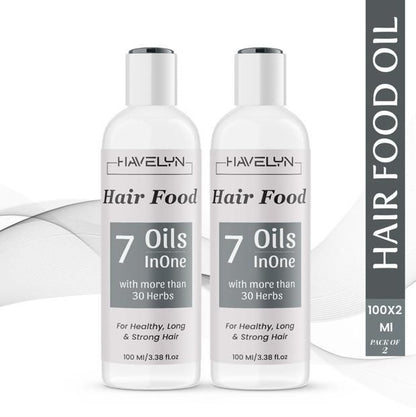 Havelyn Hair Food Oil 100ml (Pack of 2) – Deep Nourishment & Moisture for Strong, Shiny Hair | NISHU Superstores