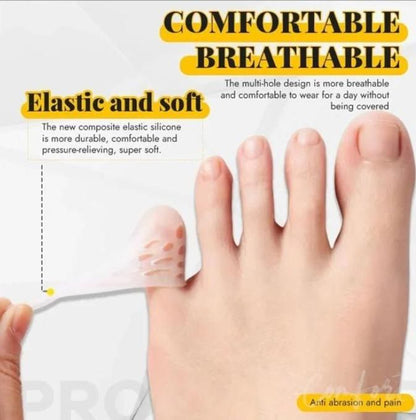 Silicone Anti-Friction Toe Protector (Pack of 2) – Comfort & Pain Relief | NISHU Superstores