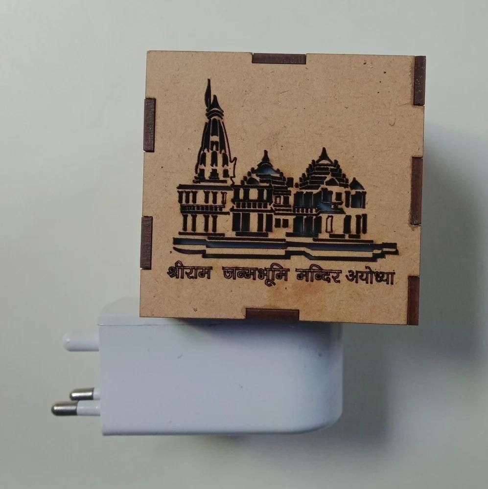 3-in-1 Ajodhya Ram Mandir Aroma Burner & Night Lamp – Spiritual Décor | NISHU Superstores