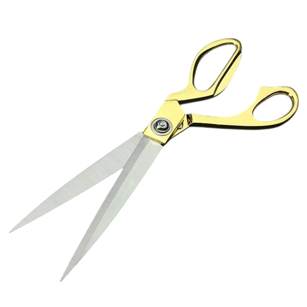 Gold Plated Professional Cloth Cutting Scissor | Heavy Duty Tailoring & Fabric Cutting Shears – NISHU Superstores
