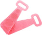 7274 Low Quality Bath Body Brush Towel Eco-friendly Back Scrubber Shower Brush Silicone Bath Body Brush Towel Body Cleaning Bathroom Shower Strap
