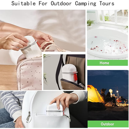 Stylish & Practical Travel Soap Holder Capsule Soap Box (1 Pc) | Leak-Proof, Secure Seal Soap Box for Home, Bathroom, Hiking & Camping – NISHU Superstores