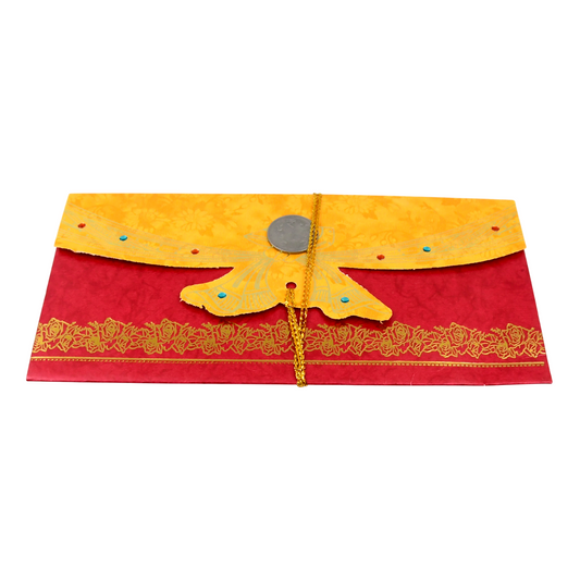 Wedding Gift Card Cover / Shagun Lifafa Multicolour | Decorative Money & Gift Card Holder for Marriage & Functions (1 Pc) – NISHU Superstores