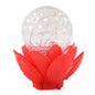 Crystal Ball Lotus Led Decorative Light (1 Pc)