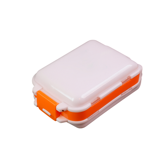 Portable Dual-Sided Pill Organizer Box (1 Pc) | Compact Medicine Storage Case for Daily & Travel Use – NISHU Superstores