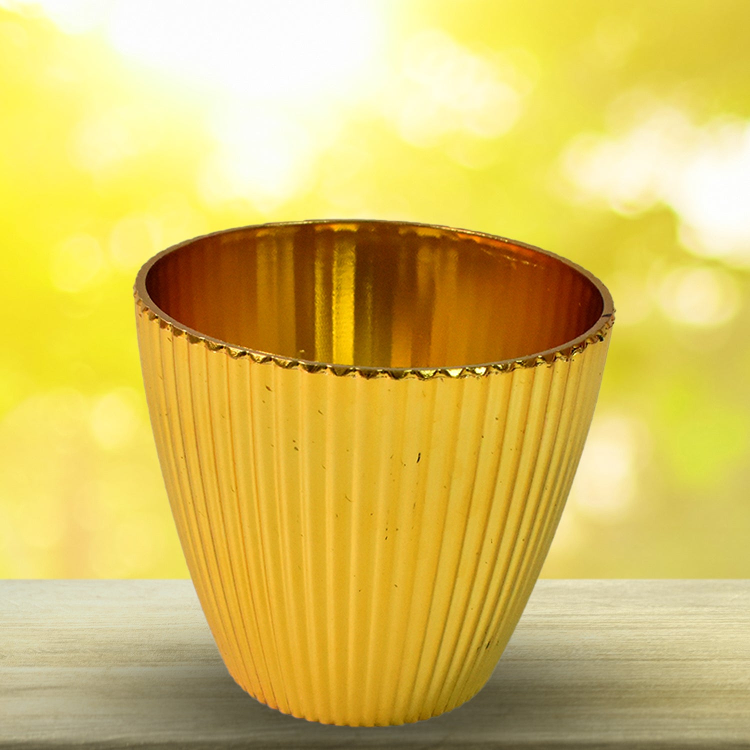 Plastic Flower Valencia (Pot) Home And Outdoor (1 Pc)