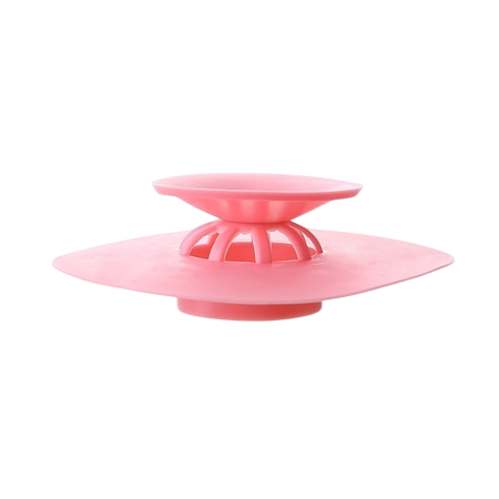 Creative 2-in-1 Silicone Sink Sealer Cover & Drainer (1 Pc) | Anti-Clog Drain Cover for Bathroom & Kitchen | Multicolour | NISHU Superstores