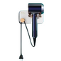 Hair Dryer Wall Mount Self Adhesive Hair Dryer Holder (1 Pc) | No-Drill Bathroom & Salon Hair Dryer Stand – NISHU Superstores