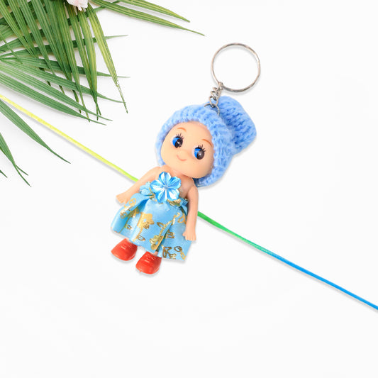 Multifunction Doll Rakhi For Kids  Cute Soft Toy Rakhi With Keychain Use  Decorative Fancy Rakhi Cum Keyring For Boys  Girls