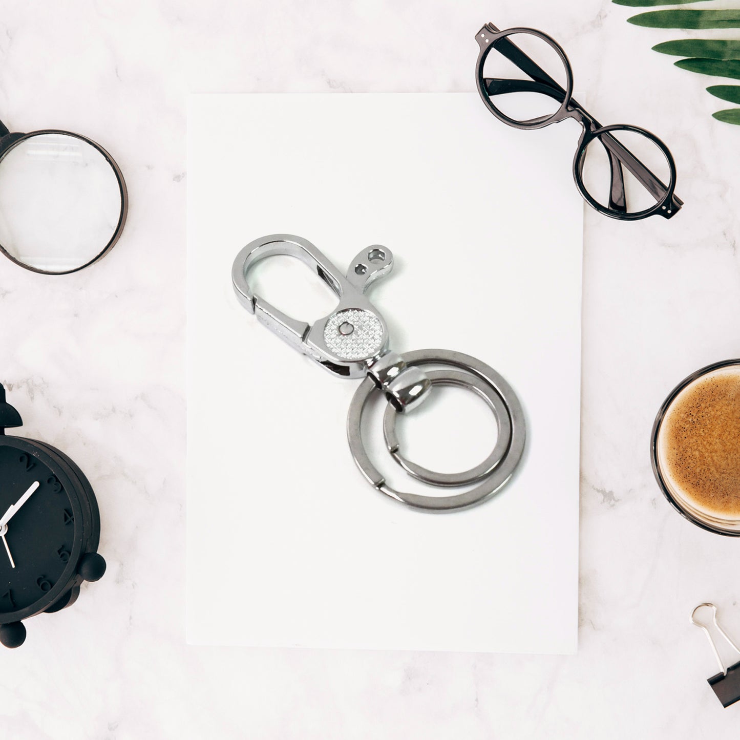 Heavy Duty Key Holder Keychain Key Chain (1 Pc  Mix Design)