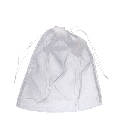 Reusable Transparent Drawstring Mesh Storage Bag | Washable Organizer for Vegetables, Fruits & Travel (1 Pc) | NISHU Superstores