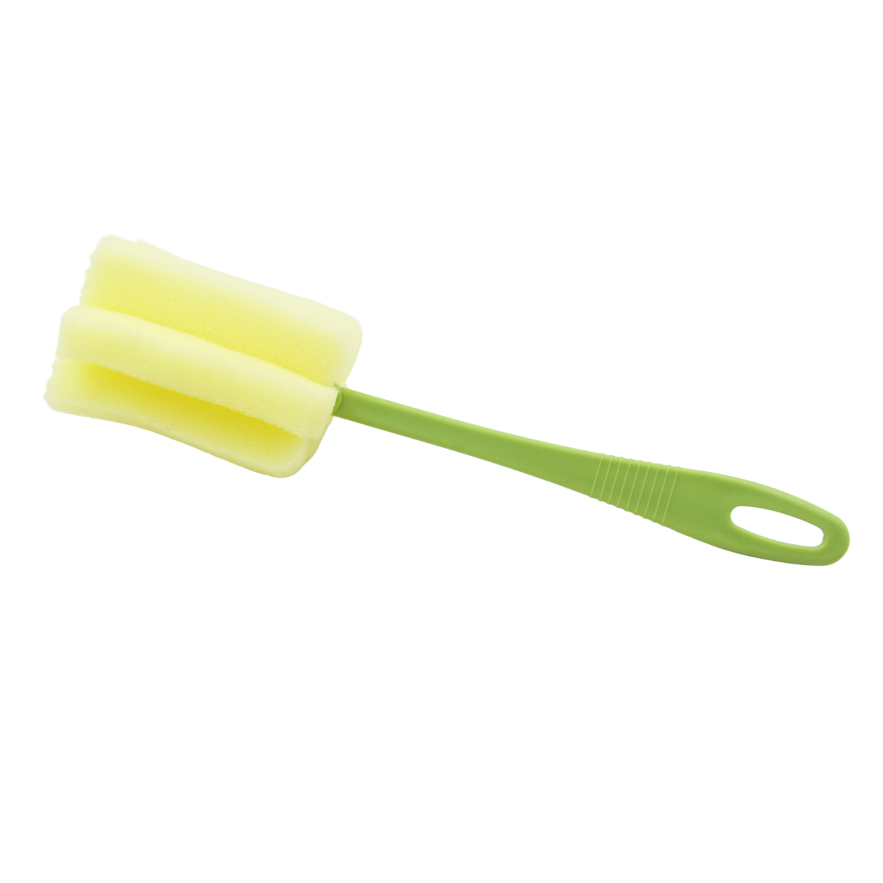 Sponge Cup Washing Brush 20 cm | Milk Bottle, Water Cup & Tea Cup Cleaning Brush with Sponge Head | Household Kitchen Cleaning Tool | NISHU Superstores