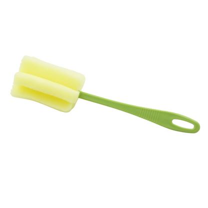 Sponge Cup Washing Brush 20 cm | Milk Bottle, Water Cup & Tea Cup Cleaning Brush with Sponge Head | Household Kitchen Cleaning Tool | NISHU Superstores