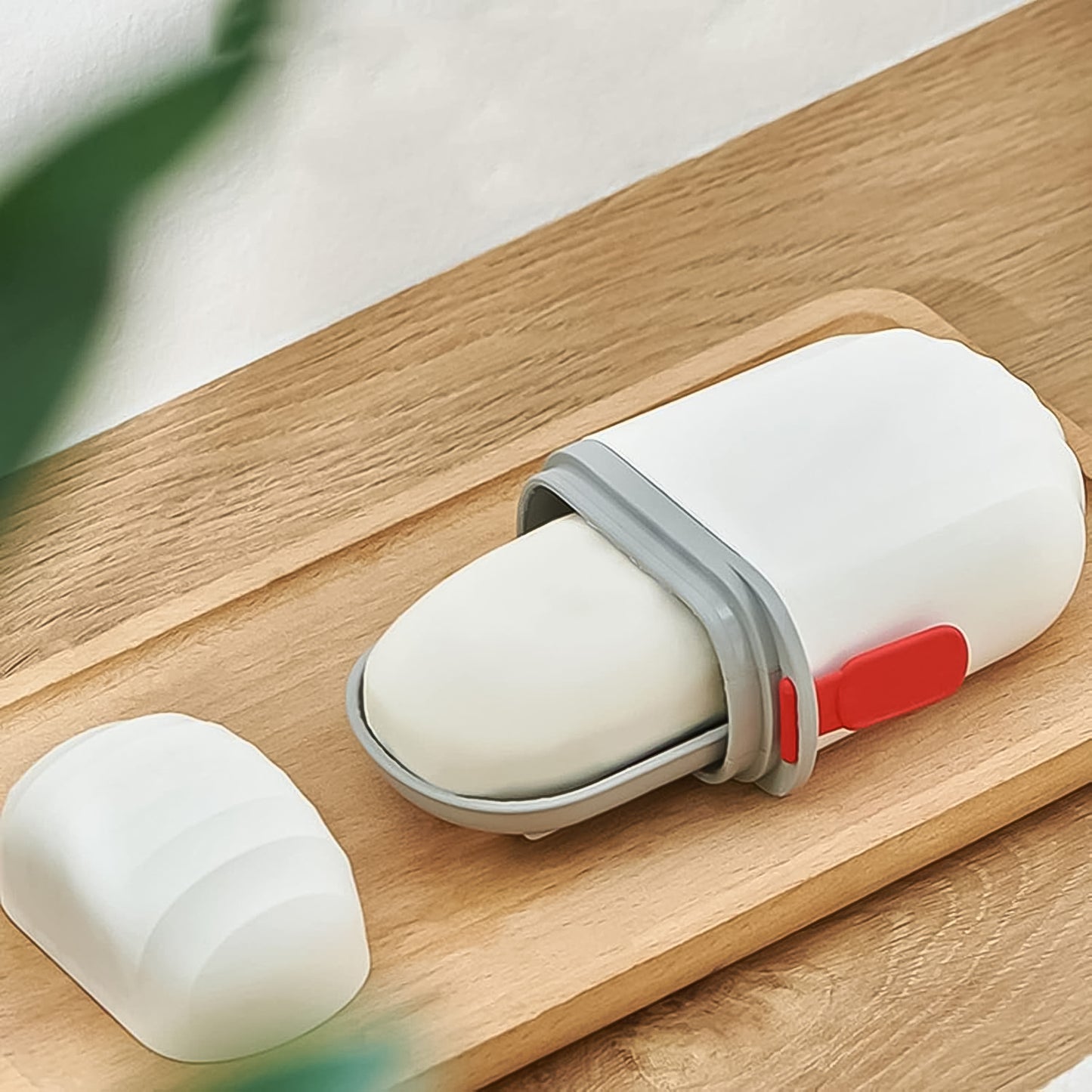 Stylish & Practical Travel Soap Holder Capsule Soap Box (1 Pc) | Leak-Proof, Secure Seal Soap Box for Home, Bathroom, Hiking & Camping – NISHU Superstores