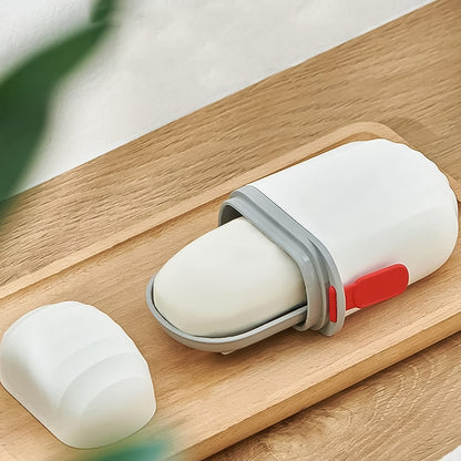Stylish & Practical Travel Soap Holder Capsule Soap Box (1 Pc) | Leak-Proof, Secure Seal Soap Box for Home, Bathroom, Hiking & Camping – NISHU Superstores