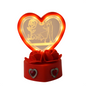 Heart-Shaped Love Couple Decorative Showpiece (1 Pc) | Romantic Home Décor Statue for Bedroom, Living Room & Gifting – NISHU Superstores