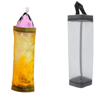 Hanging Waste Bag Holder Garbage Bag Storage with Wide Handle | Large Capacity Sturdy Organizer for Kitchen, Bedroom & Restaurant (1 Pc) | NISHU Superstores
