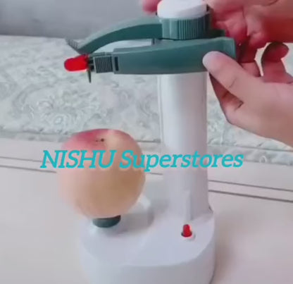 Multipurpose Electric Vegetable & Fruit Peeler | Automatic Potato Peeler for Quick & Effortless Peeling (1 Pc) – NISHU Superstores