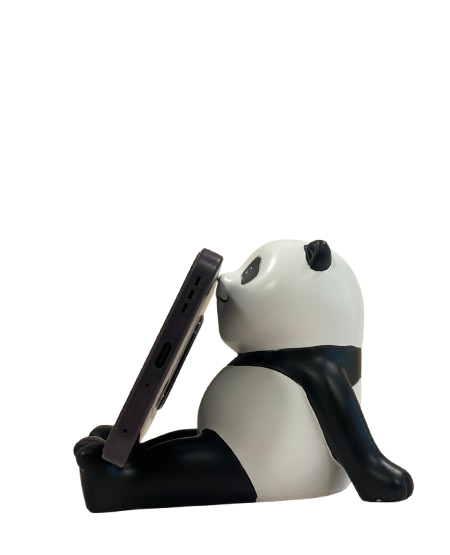 Cute Panda Mobile Phone Stand Holder | Cartoon Desktop Stand for Smartphones & Tablets (1 Pc) – NISHU Superstores