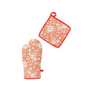 Professional Cotton Oven Mitt Gloves | Heat Resistant Kitchen Gloves for Cooking, Baking & BBQ | Comfortable Grip & Safety Protection | NISHU Superstores