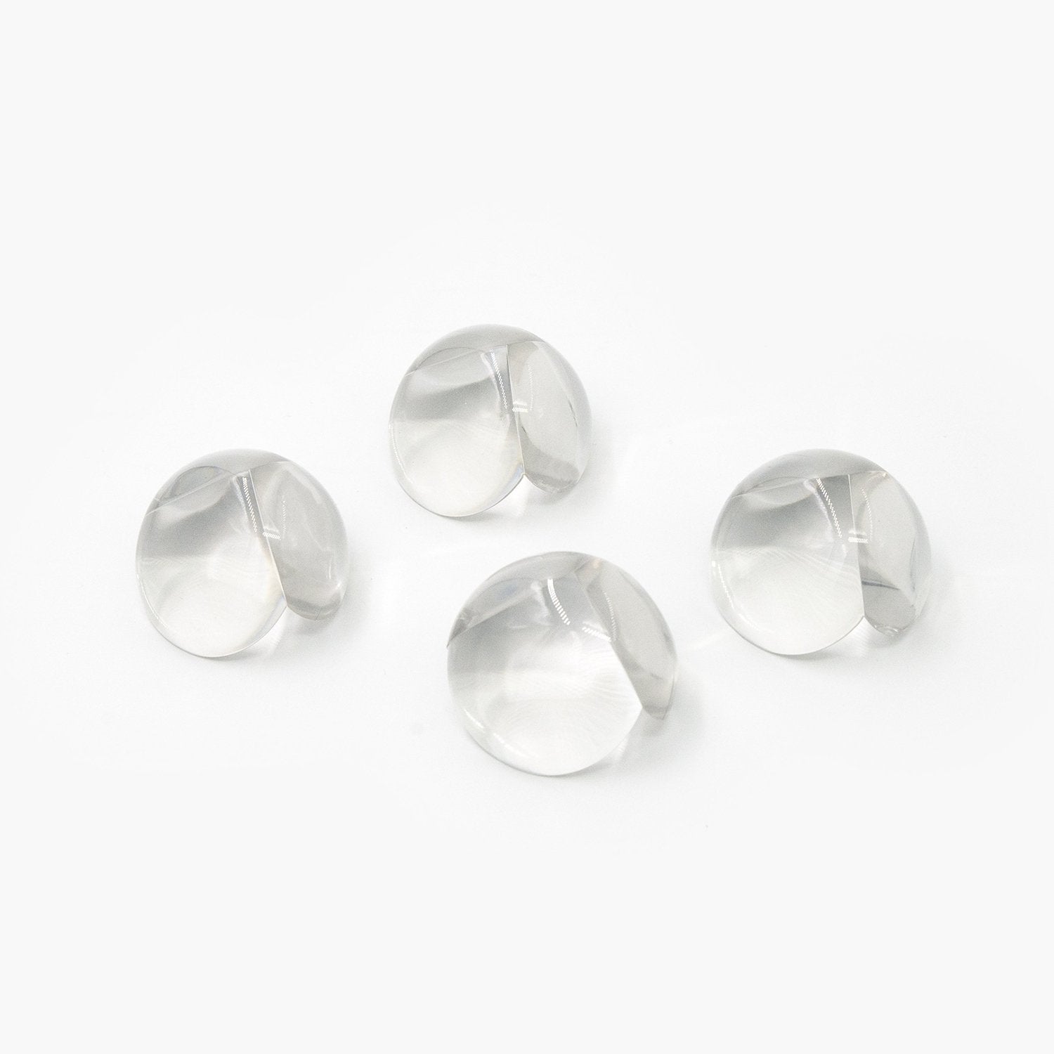 7423 Corner Guards Clear Corner Protectors High Resistant Adhesive (Pack Of 4pc)
