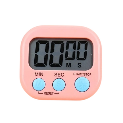 Digital Kitchen Timer with Clear Big Digits | 0–99 Minutes Countdown Timer for Cooking, Office & Study | Easy to Read Clock | NISHU Superstores