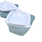 Microwave Safe Food Storage Containers (4 Pc × 400 ml) | Airtight & Reusable Plastic Containers for Kitchen Storage | NISHU Superstores