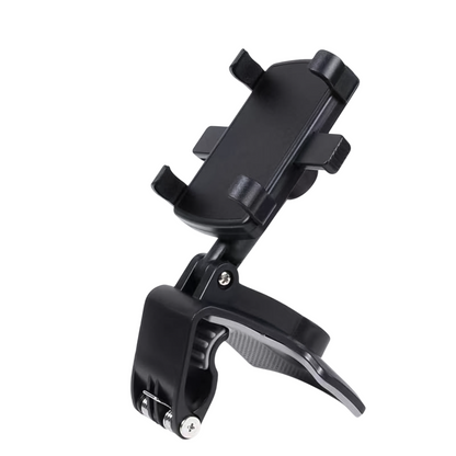 Universal Car Dashboard & Desk Mobile Phone Holder – Adjustable Clip Mount with Anti-Slip Grip, 360° Rotation & Secure Locking System (1 Pc) | NISHU Superstores