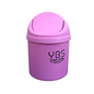 Mini Trash Can with Lid Small Tiny Trash Bin (18 × 13 Cm, 1 Pc) | Desktop & Bathroom Dustbin – NISHU Superstores