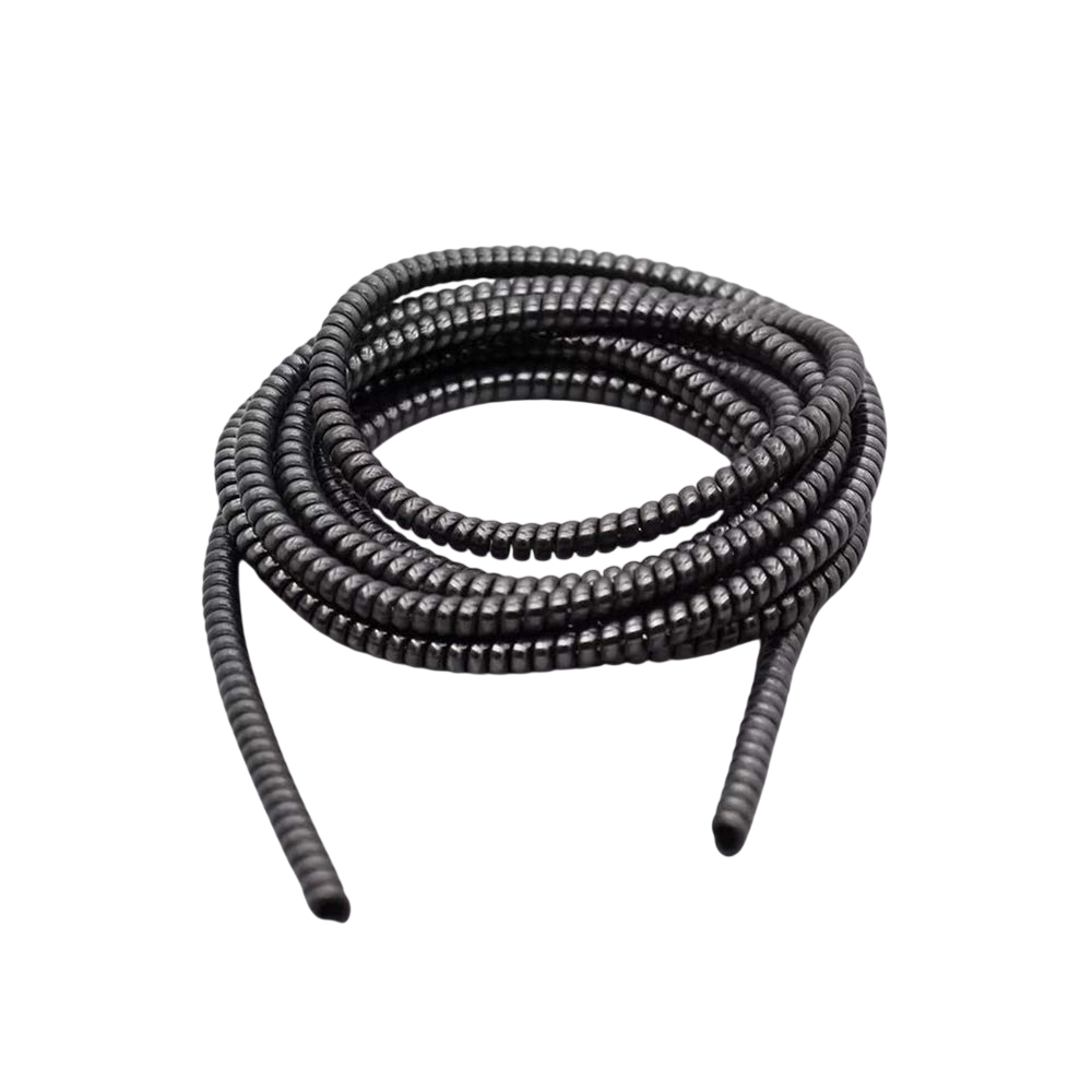 Metallic Finish Cable Spiral Protector – Wire Repair & Cord Protector Cable Wrap Cover for Mac Charging Cable, Headphones & USB Cables | NISHU Superstores