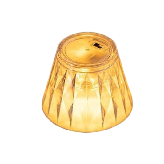 Cup Shape Crystal Table Lamp (1 Pc) | Elegant LED Decorative Lamp for Bedroom, Living Room & Gift – NISHU Superstores